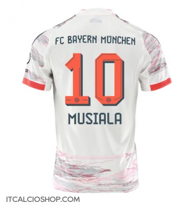 Bayern Munich Jamal Musiala #10 Seconda Maglia 2025-26 Manica Corta